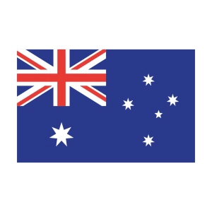 Australia Flag SVG Vector File, Instant Download Flag SVG