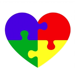 Autism Heart SVG Cut File | Autism Puzzle Clipart Autism SVG