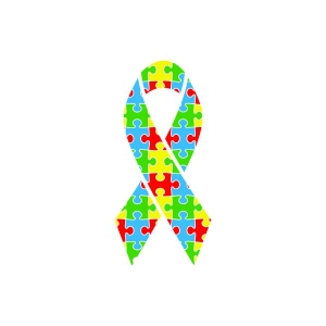 Autism Ribbon SVG, Autism SVG Autism SVG