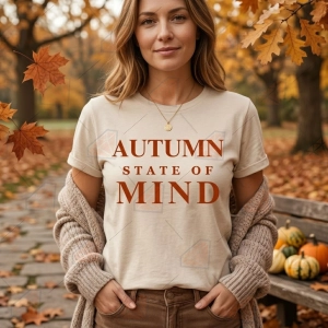 Autumn State Of Mind SVG – Cozy Fall Shirt Cut File