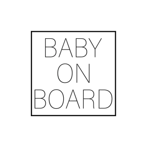 Baby On Board SVG, Cricut Design Baby SVG