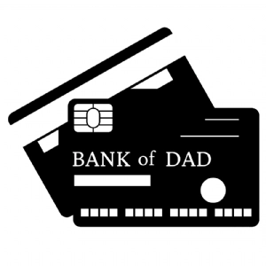 Bank Of Dad SVG Cut Files, Father's Day Gift SVG Father's Day SVG