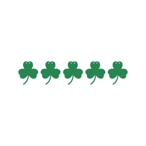 Banner from Shamrocks SVG, St Patrick's Day Clover SVG Shamrock SVG