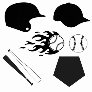 Baseball Bundle SVG Cut File, Instant Download Baseball SVG