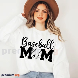 Baseball Mom SVG, Baseball Mom Shirt SVG Download Mom SVG