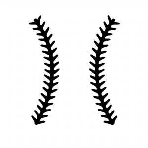 Baseball Stitches SVG Files, Baseball Stitches Instant Download Baseball SVG