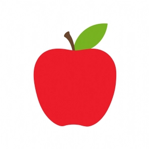 Basic Apple SVG, Techer Apple SVG Clipart File Apple SVG