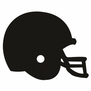 Basic Football Helmet SVG Cut File, Helmet SVG Download Vector Illustration