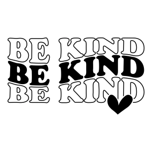 Be Kind SVG, Be Kind Shirt Design T-shirt SVG