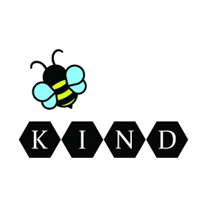 Bee Kind Honeycomb SVG Cut File, Kindness Instant Download T-shirt SVG
