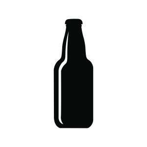 Beer Bottle SVG Cut File, Beer Bottle Clipart Vector Objects