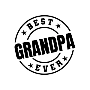 Best Grandpa Ever SVG, Grandpa SVG Cut Files Father's Day SVG