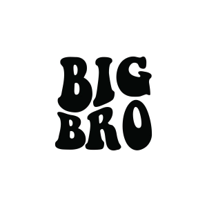 Retro Wavy Big Bro SVG T-shirt SVG