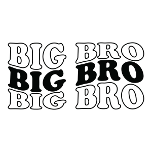 Big Bro SVG, Big Brother SVG for Shirt T-shirt SVG