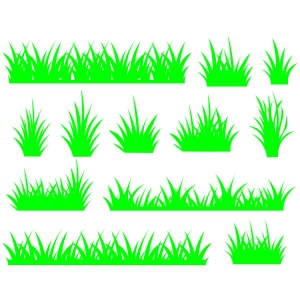 Grass SVG Bundle, Vector SVG Files Drawings