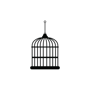 Bird Cage SVG, Bird Cage Clipart Bird SVG