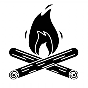 Camp Fire SVG, Camp Fire Clipart Cut Files Camping SVG