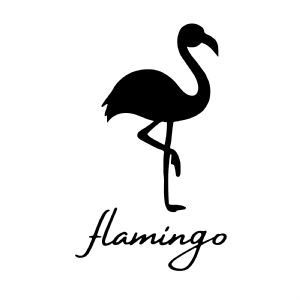 Flamingo SVG Cut File, Flamingo SVG Vector Bird SVG