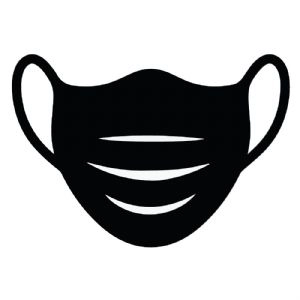 Black Mask SVG, Mask Vector Instant Download Health and Medical