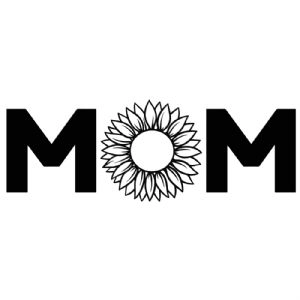 Mom Sunflower SVG, Mother's Day SVG for Shirt Mom SVG