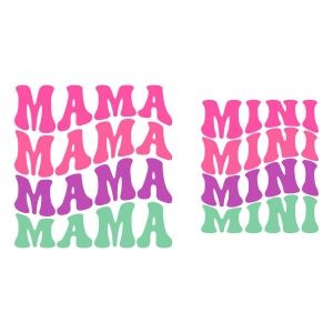 Mama Mini SVG, PNG, JPEG, Cricut Files Mother's Day SVG