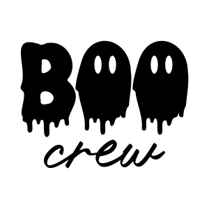 Boo Crew SVG, Halloween Boo Crew SVG Instant Download Halloween SVG