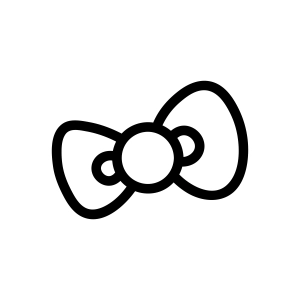 Bow SVG Inspired Kitty Bow SVG