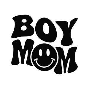 Boy Mom SVG, Mama SVG Retro Design Mother's Day SVG