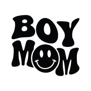 Boy Mom SVG, Mama SVG Retro Design Mom SVG