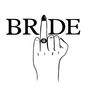 Bride Wedding Finger SVG, Bride SVG Vector Wedding SVG