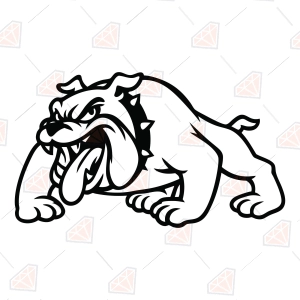 Bulldog Laser Cut SVG – Bulldog Cut File