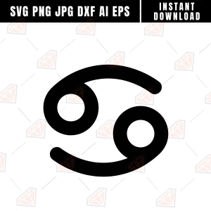 Cancer Zodiac Sign SVG Svg