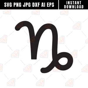 Capricorn Zodiac Sign SVG Svg