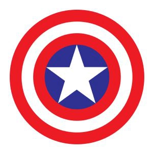 Captain America Shield SVG, Captain America Instant Download Cartoons