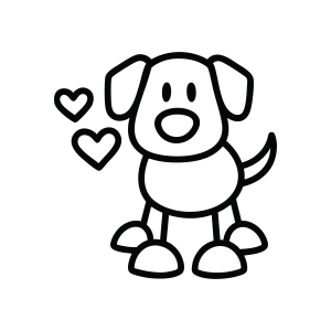 Cartoon Dog SVG, Puppy SVG Cartoons