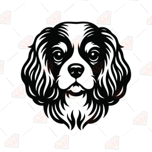 Cavalier King Charles Spaniel SVG