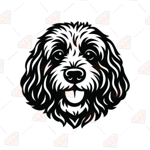 Cavapoo SVG – Cavoodle Dog SVG Cut File