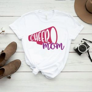 Cheer Mom Megaphone SVG Cut File Mother's Day SVG