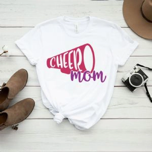 Cheer Mom Megaphone SVG Cut File Cheerleading SVG