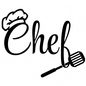 Chef SVG Design, Cook SVG with Cap 