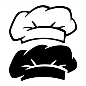Chef Hat SVG, Chef Cap SVG Cutting & Clipart Files Kitchen Utensils