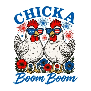 Chicka Chicka Boom Boom PNG, 4th Of July PNG 4th Of July SVG