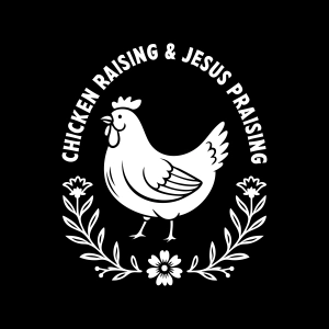 Chicken Raising and Jesus Praising SVG Bible Verse SVG