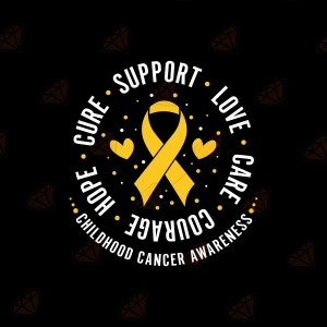 Childhood Cancer Awareness SVG