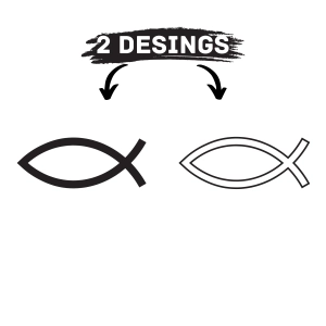 Christian Fish SVG Bundle, Jesus Fish Clipart Jesus SVG