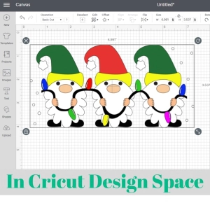 Gnomes Holidng Christmas Lights SVG Christmas SVG