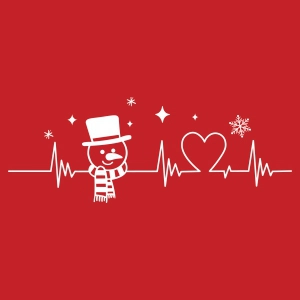 Christmas Heartbeat SVG, Christmas SVG Cut File Christmas SVG
