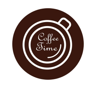 Coffee Time SVG Cut File, Coffee Time Vector Instant Download Coffee and Tea SVG