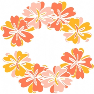Colorful Flower SVG Cut File, Flowers SVG Instant Download Free SVG