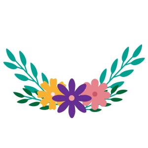 Free Colorful Flower SVG, Free Flower Clipart Download Free SVG